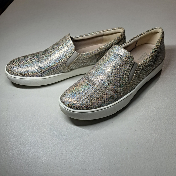 Naturalizer Shoes - Naturalizer Women's Snake Print Metallic Loafer Leather Upper Marianne  8.5 W